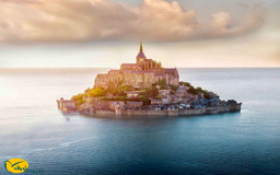 جزیره مونت سنت میشل فرانسه